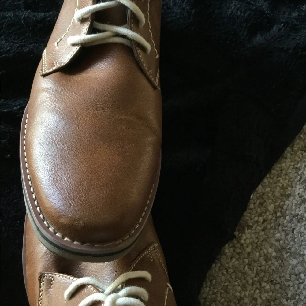 Sonoma Men’s Ledger Size 8 Chukka Boots Brown Lace Up Comfort Casual Shoes
